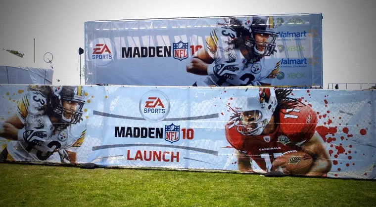 EA Sports MADDEN NFL 10 Banner